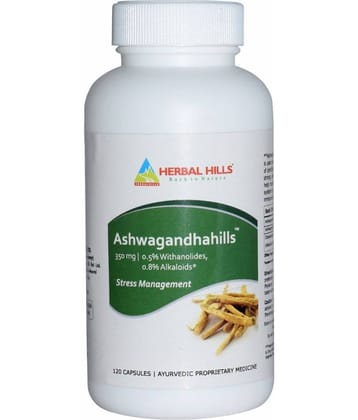 Herbal Hills Ashwagandhahills 120 Capsule 240 mg