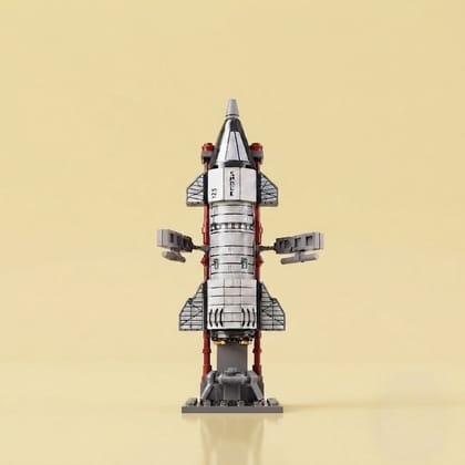Star Mission Rocket Building Block (1Pc)