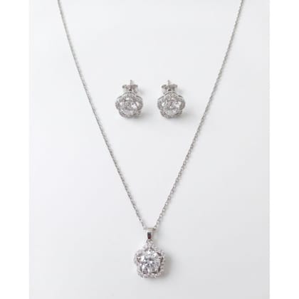 Pendant Set Floral Inspired Stone Pendant Set Floral Inspired Stone