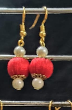 Single Bead Earrings