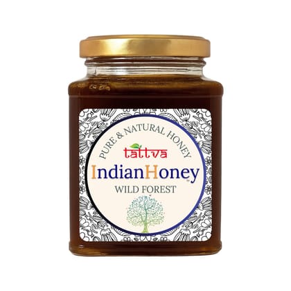 IndianHoney Wild Forest & Rajasthan Acacia Honey Combo (Pack of 2) | Pure & Natural | 1kg (500g Each) | Unprocessed & Unfiltered Natural Sweetener