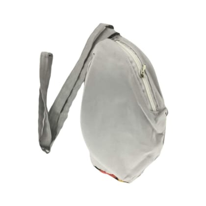 MAYAPURI Krishna Printed Chanting Bag/Gomukhi Japa Bag with Zip Pocket and Saskhi Mala Counter