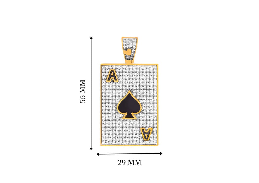 Ace Of Spades Pendant