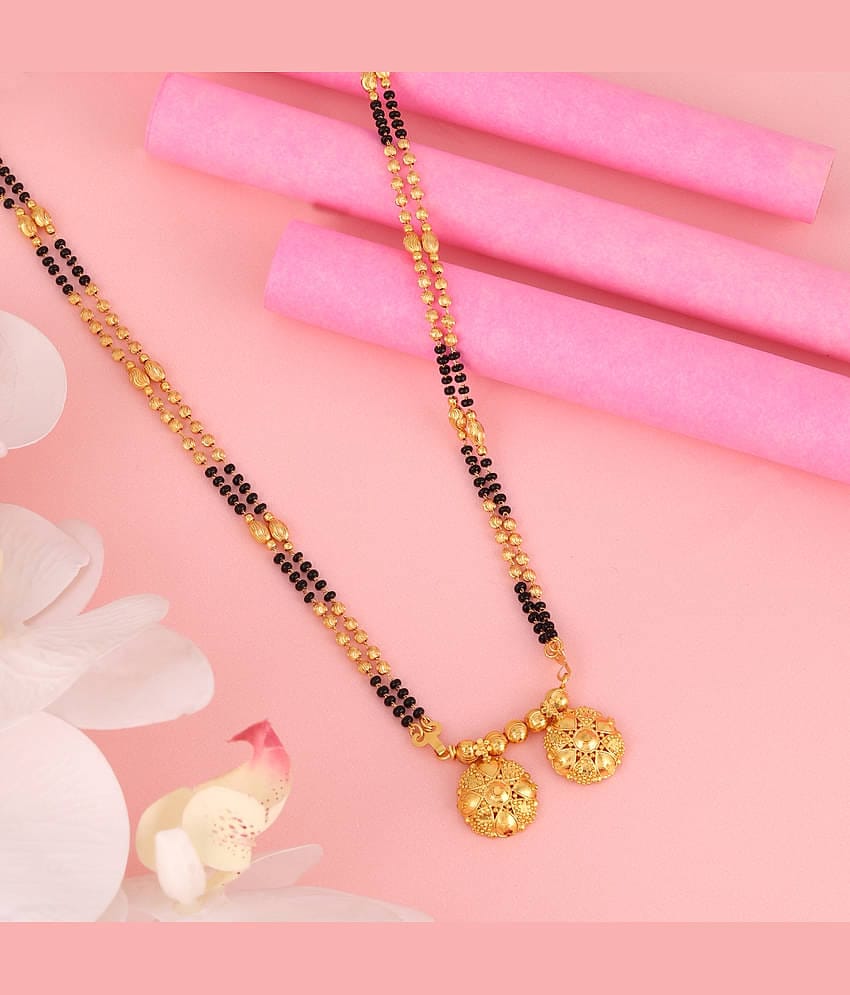 Bhagya Lakshmi Golden Mangalsutra ( Pack of 1 )