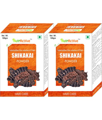 Nutractive Shikakai Powder 100 Gm Pack of 2