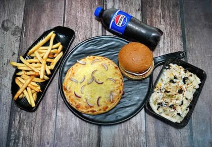 Meal For 2 (Burger, Pizza & Pasta)