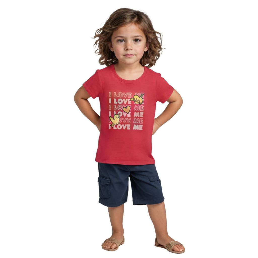 New Kids Girls T shirt Cotton Bright Rose Pink Love Tweety 2025 at ShopCircuit | ONDC