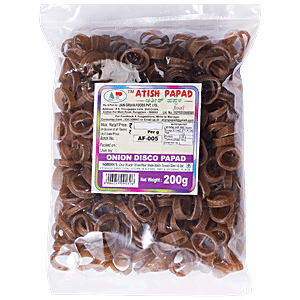 Atish Papad - Onion Disco Papad, 200 g Pouch