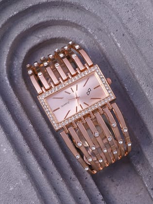 Cia Rose Gold Watch-Watches