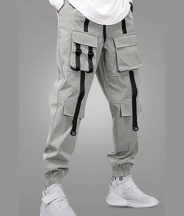 Eyebogler Regular Men's Korean Pant - Dark Grey ( Pack of 1 )