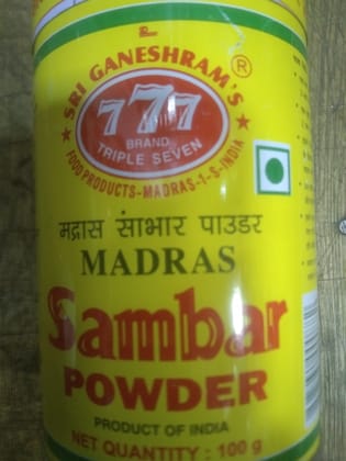 777 Madras sambhar powder 100gm