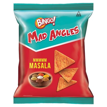 Bingo Mad Angles Chips - Mmmm Masala, 33 G