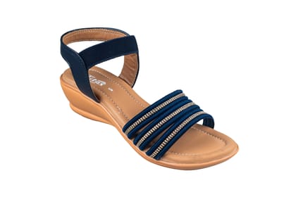 Titas Ladies Blue Sandal-N. Blue / 3