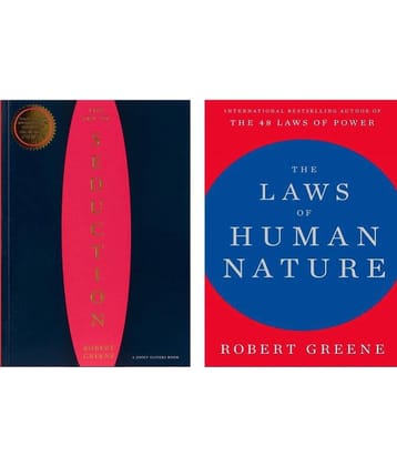 Robert Greene 2 Books Set: The Art of Seduction & Laws of Human Nature (English)