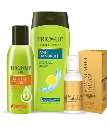 Trichup - Anti Dandruff Shampoo 450 ml (Pack of 3)