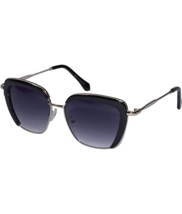 Peter Jones - Black Square Sunglasses ( Pack of 1 )