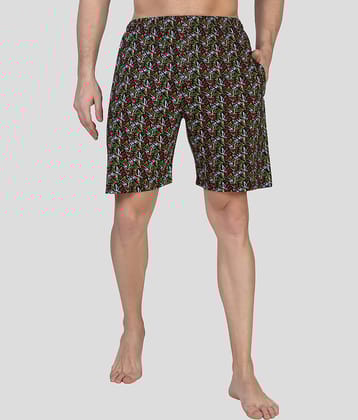 Zeffit - Olive Cotton Men's Shorts ( Pack of 1 )