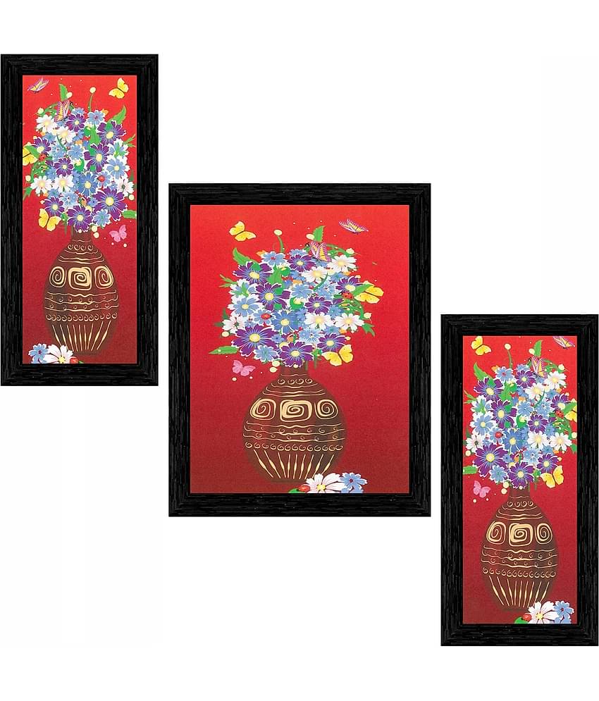 Indianara - Floral Painting With Frame