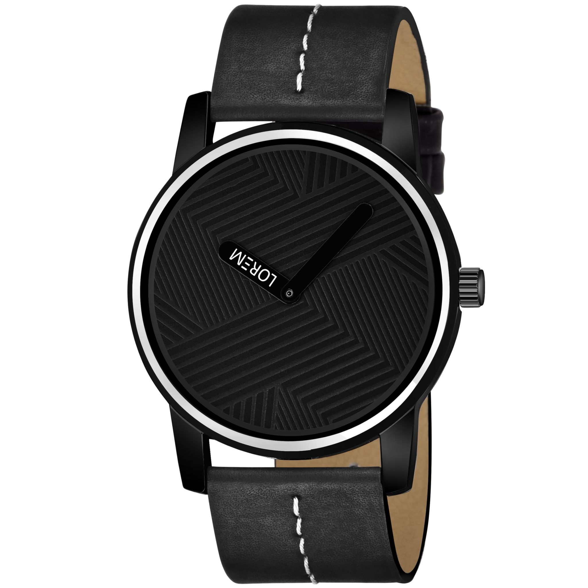 LOREM Dark Edition Analog Watch for Men