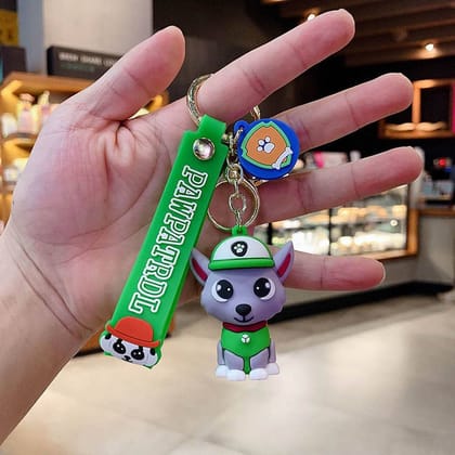 Paw Patrol Keychain - Single Piece-Rocky