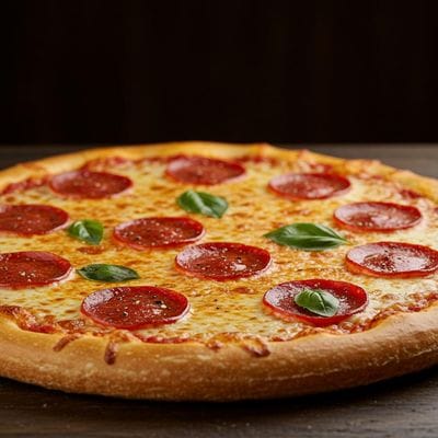 Chicken Pepperoni Pizza