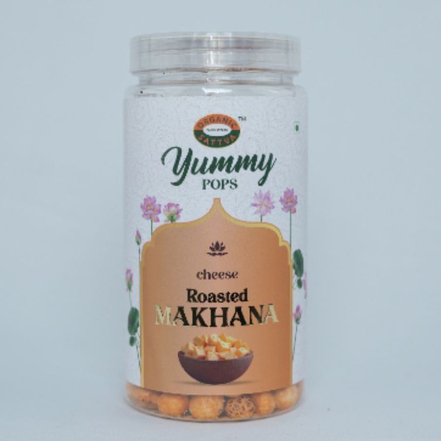 CHEESE FLAVOURED MAKHANA - 81 gm