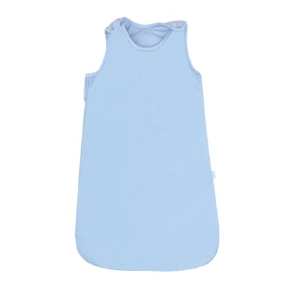 DUSK BLUE SLEEPING BAG-6-12 MONTHS (Max height 76cm) / TOG 3.0 (Room Temperature between 16 degree celcius - 18 degree celsius)