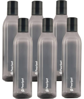PearlPet - Olive Green Water Bottle ( Pack of 6 )