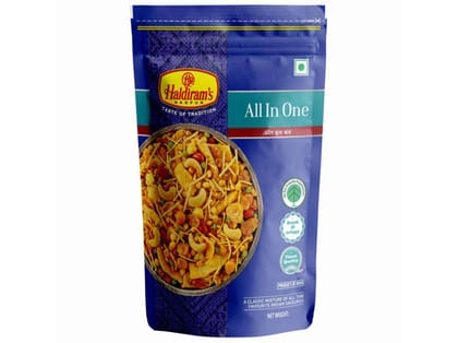  Haldiram's All In One Namkeen - 1 kg - Pack of 2