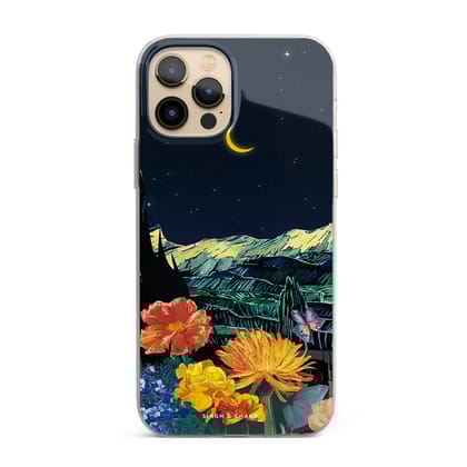 Crescent moon Silicon Phone Case