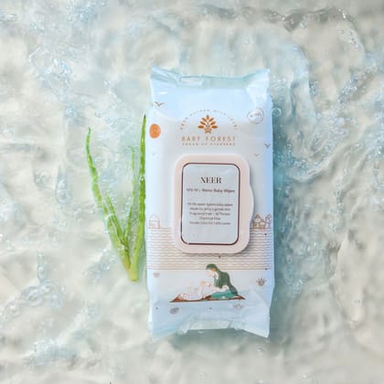 Neer 99.9% Water Baby Wipes-Pack of 1
