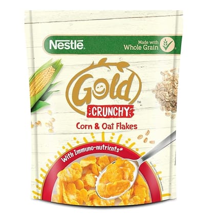 Nestle Gold Crunchy, Corn & Oat Flakes 850 G