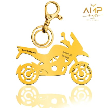 Benelli TRK 251 Keychain-Gold