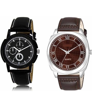 Lorem - Analog Watch Watches Combo For Men and Boys ( Pack of 2 )