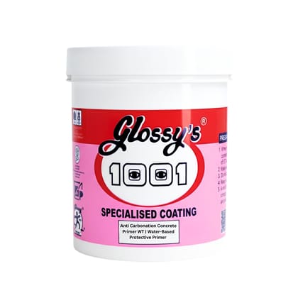 1001 Anti Carbonation Concrete Primer WT | Water-Based Protective Primer | Concrete & Masonry Sealer | 1L 1001 Anti Carbonation Concrete Primer WT | Water-Based Protective Primer | Concrete & Masonry Sealer | 1L