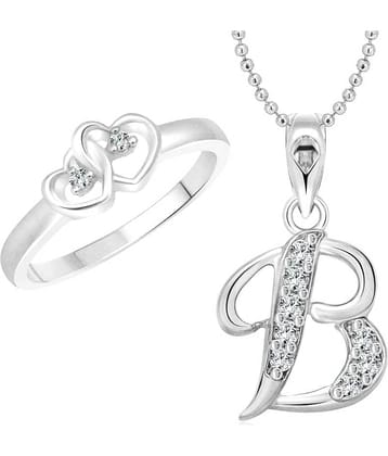 Vighnaharta Silver Ring with Pendant