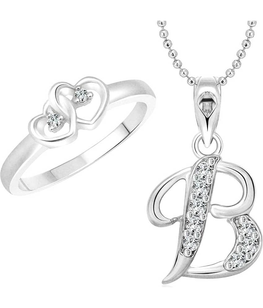 Vighnaharta Silver Ring with Pendant