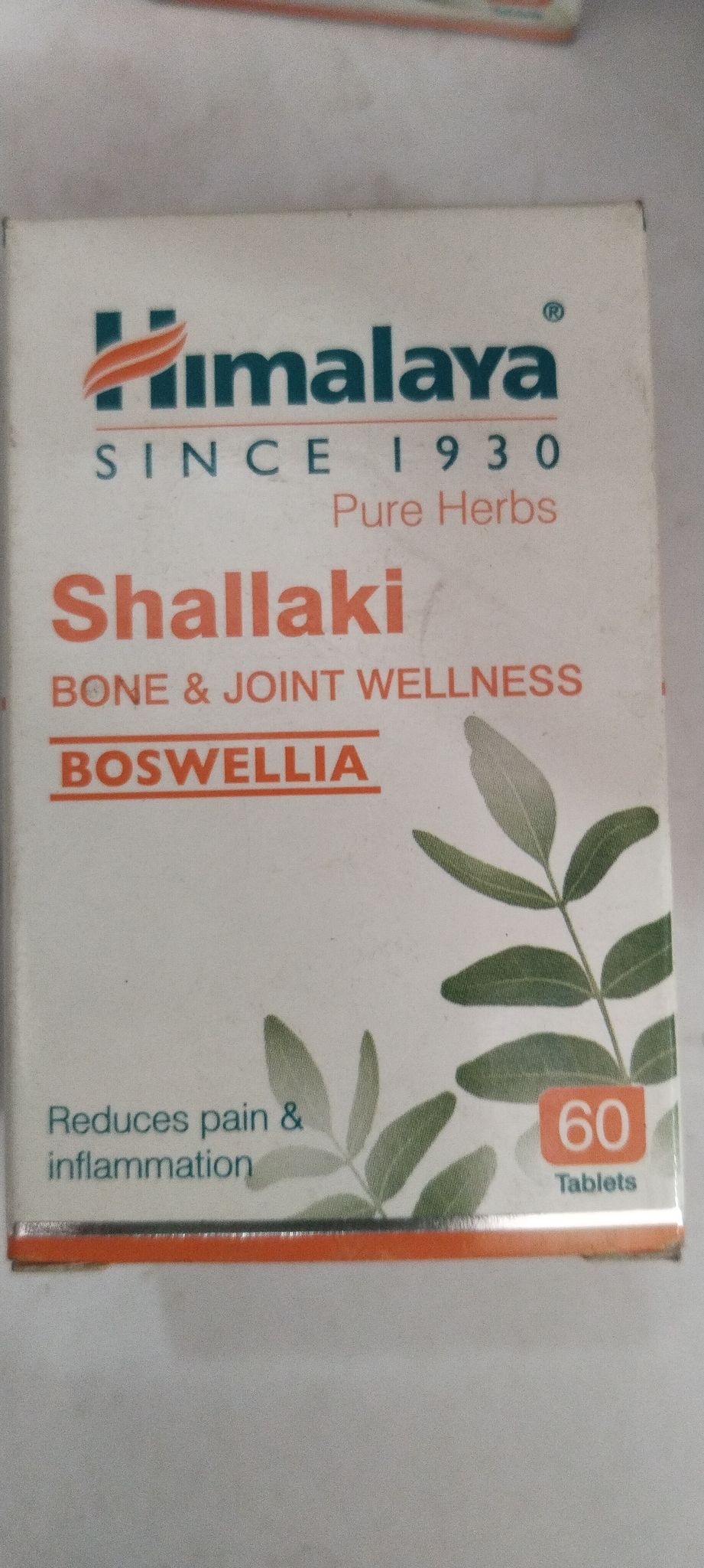 Himalaya Pure herbs Shallaki Boswellia Tablets 