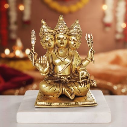 Brass Kartikeya Murugan Idol – South Indian God Brass Decorative Statue, Height : 12.5 Inch (BSMAS1587 F)