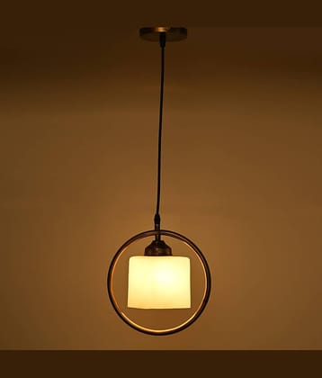 Somil Glass Ceiling Light Pendant White - Pack of 1