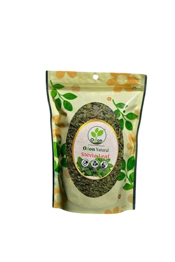 ODON NATURAL Stevia Leaf Sugarfree Sweetener - 100% Pure Stevia Leaves  - Natural Stevia Dry Leaves 60g |Sugar Free/Zero Calorie Leaves/Sugar free sweetener -60g
