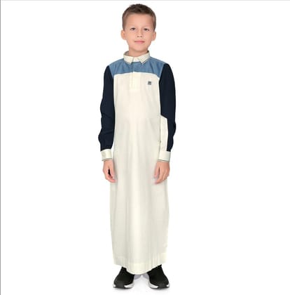 Morbido Cream Boys Thobe-B1