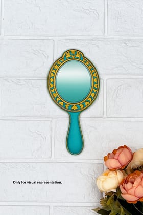 Dbeautify's DIY MDF Handheld Mirror with Engraved Frame