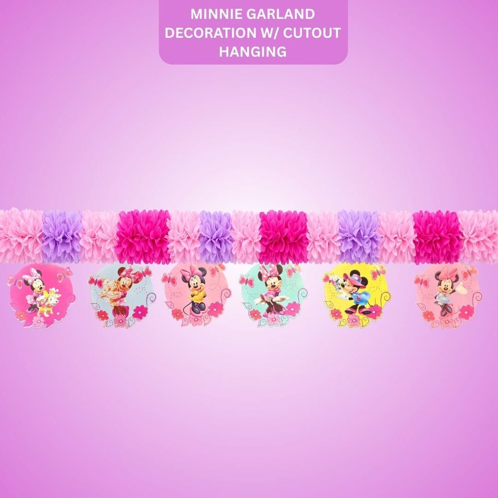 Frozen Garland Decoration w/ Cutout Hanging - 10FT - Party and Festive Needs | Buy online on ZillyBuy