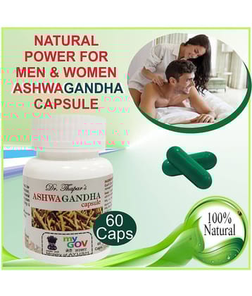 NATURAL POWER FOR MEN & WOMEN ASHWAGANDHA 60 Capsule 500 mg