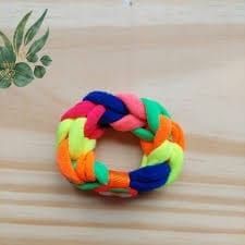 Hair Ring Hair Elastic Rubber Bands Hair Soft Multicolour