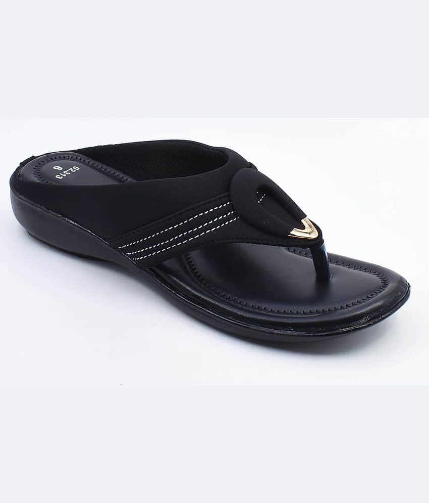 IndiForce Black Women's Flats