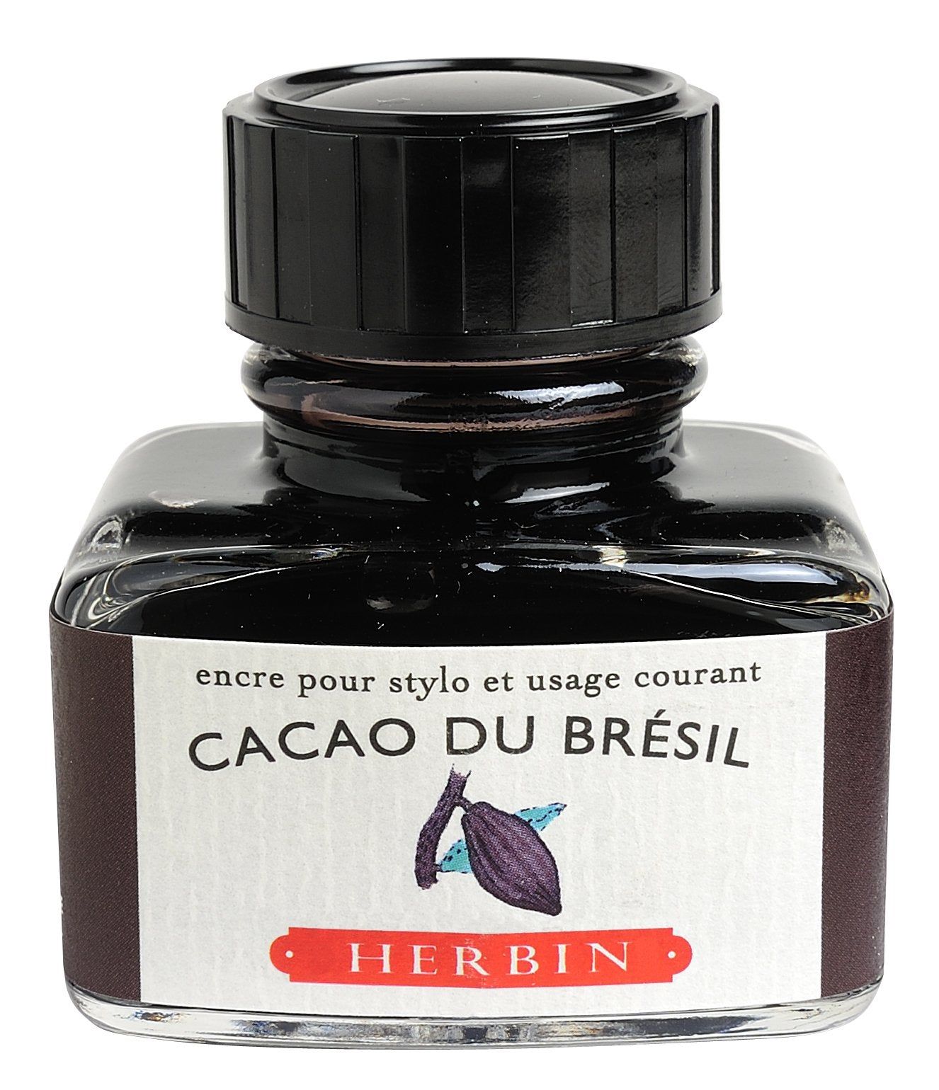 Herbin Ink # 45 - Cacao du Bresil-30 ml