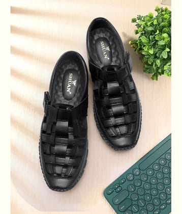 SHUAN - Brown Men's Sandals