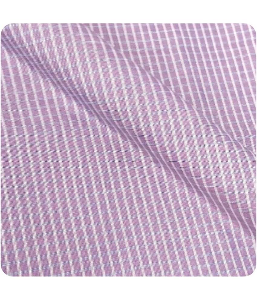 Makhanchor - Pink Cotton Men's Unstitched Shirt Piece ( Pack of 1 )